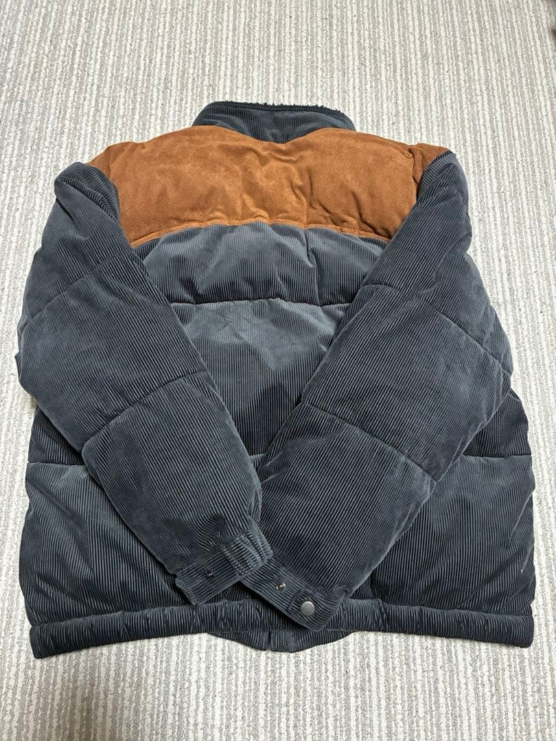 ヴィンテージライクコーデュロイ中綿ブルゾン Lサイズ