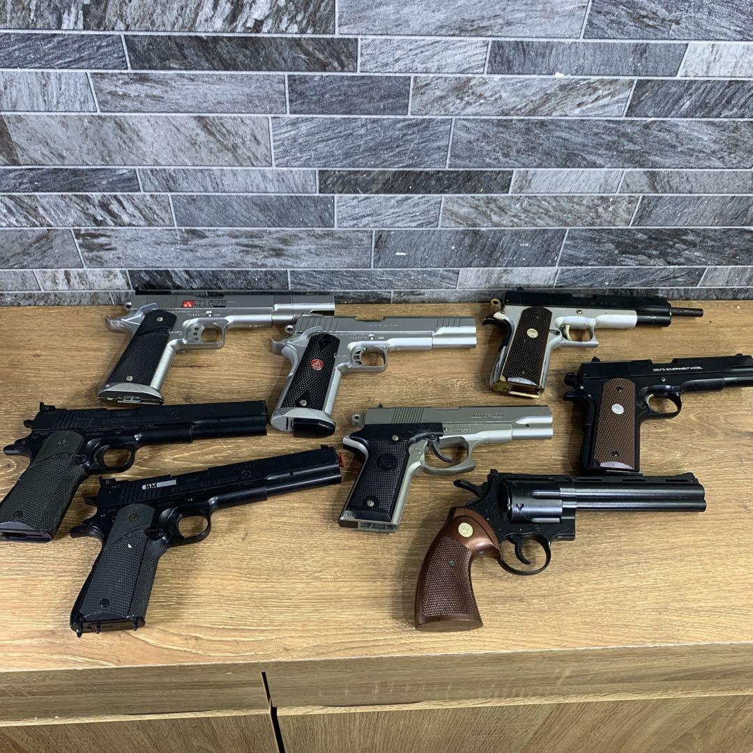 日本製　トイガン　8丁　まとめ売り　ハンドガン　ガスガン　電動ガン　エアガン