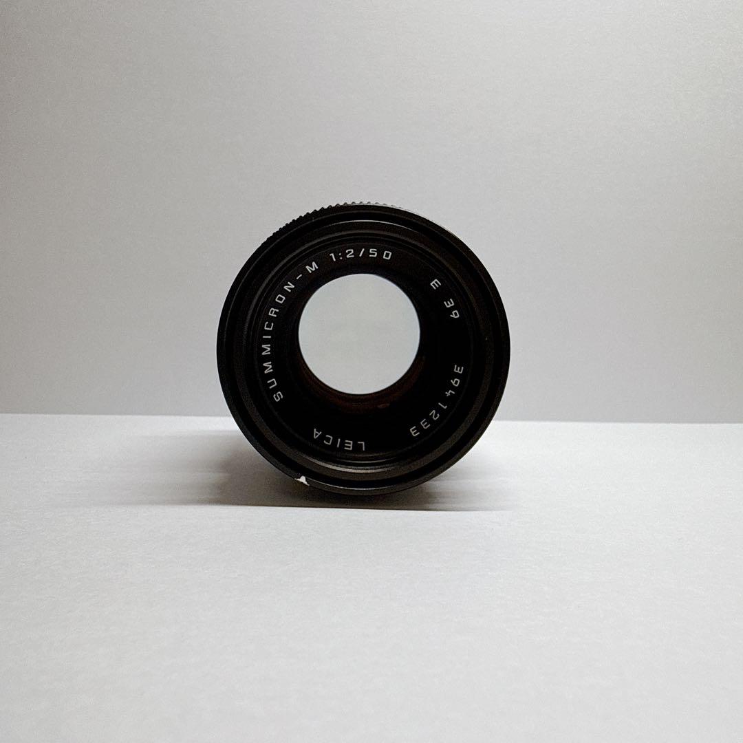 【極美品】ズミクロンM 50/2 E39 フード内蔵　現行品