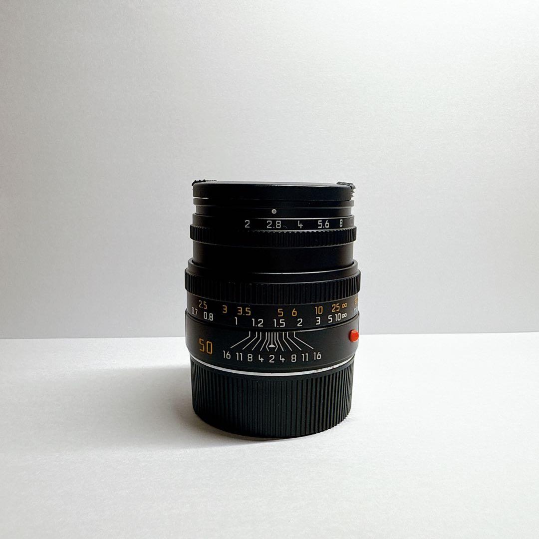 【極美品】ズミクロンM 50/2 E39 フード内蔵　現行品