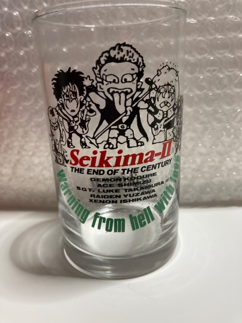 【超激レア】聖飢魔II キャラクター　グラスイラスト　ガラスコップ