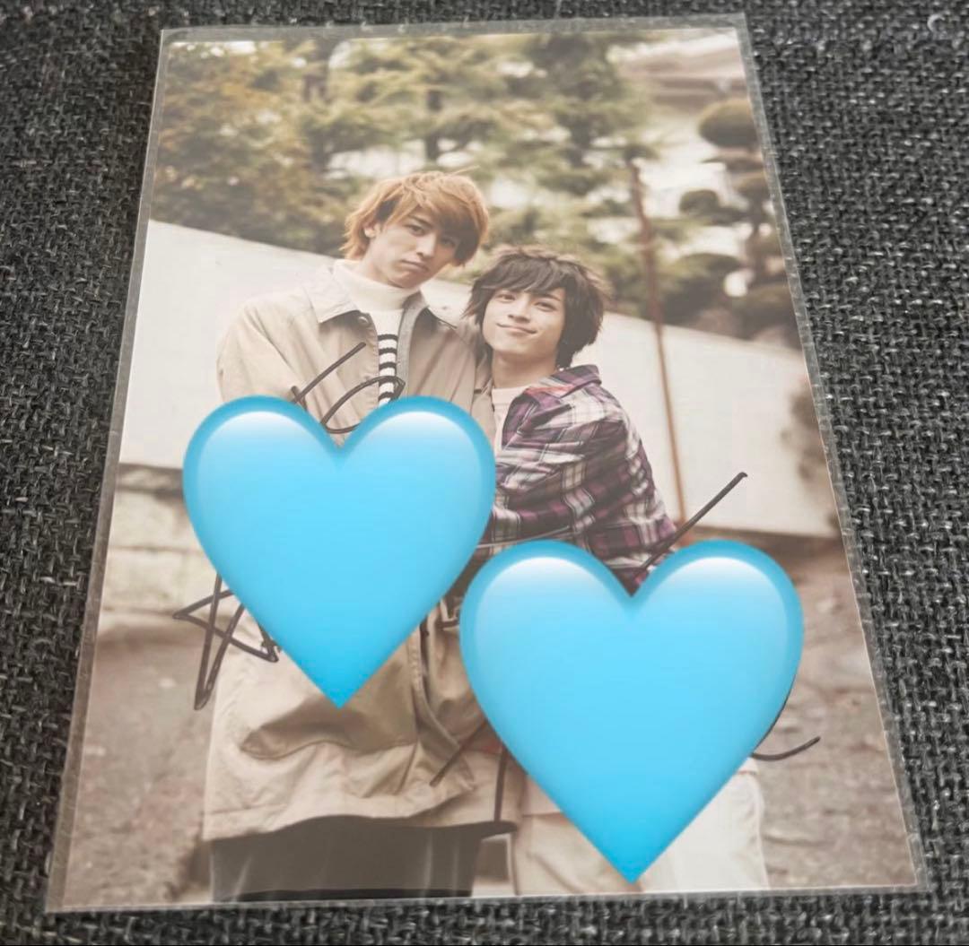 阿久津仁愛 井阪郁巳 直筆サイン入りブロマイド 3枚セット