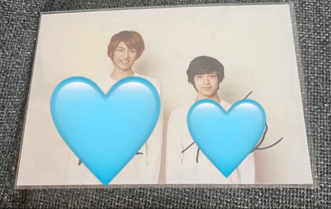 阿久津仁愛 井阪郁巳 直筆サイン入りブロマイド 3枚セット