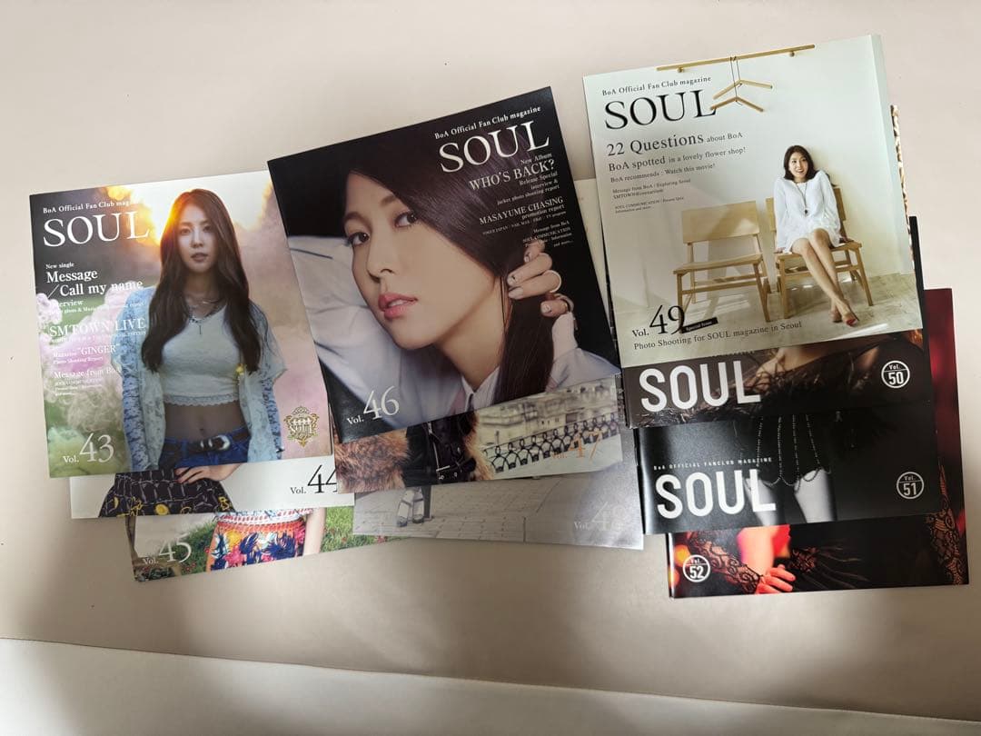 BoA SOUL 会報34冊セット