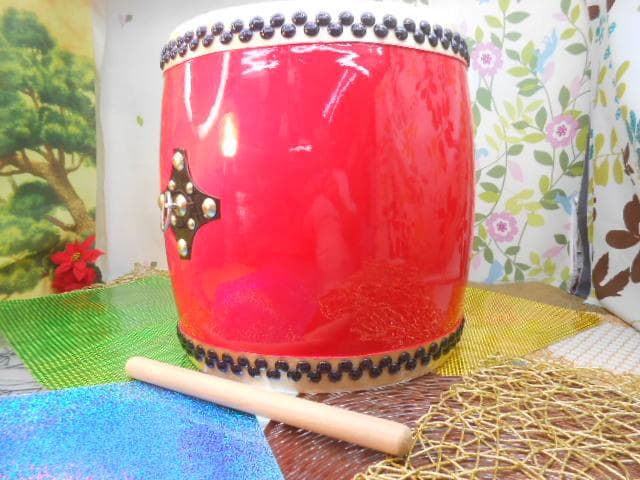 限定新品未使用(送料無料)24.980円エイサー大太鼓36*40cm バチ付き