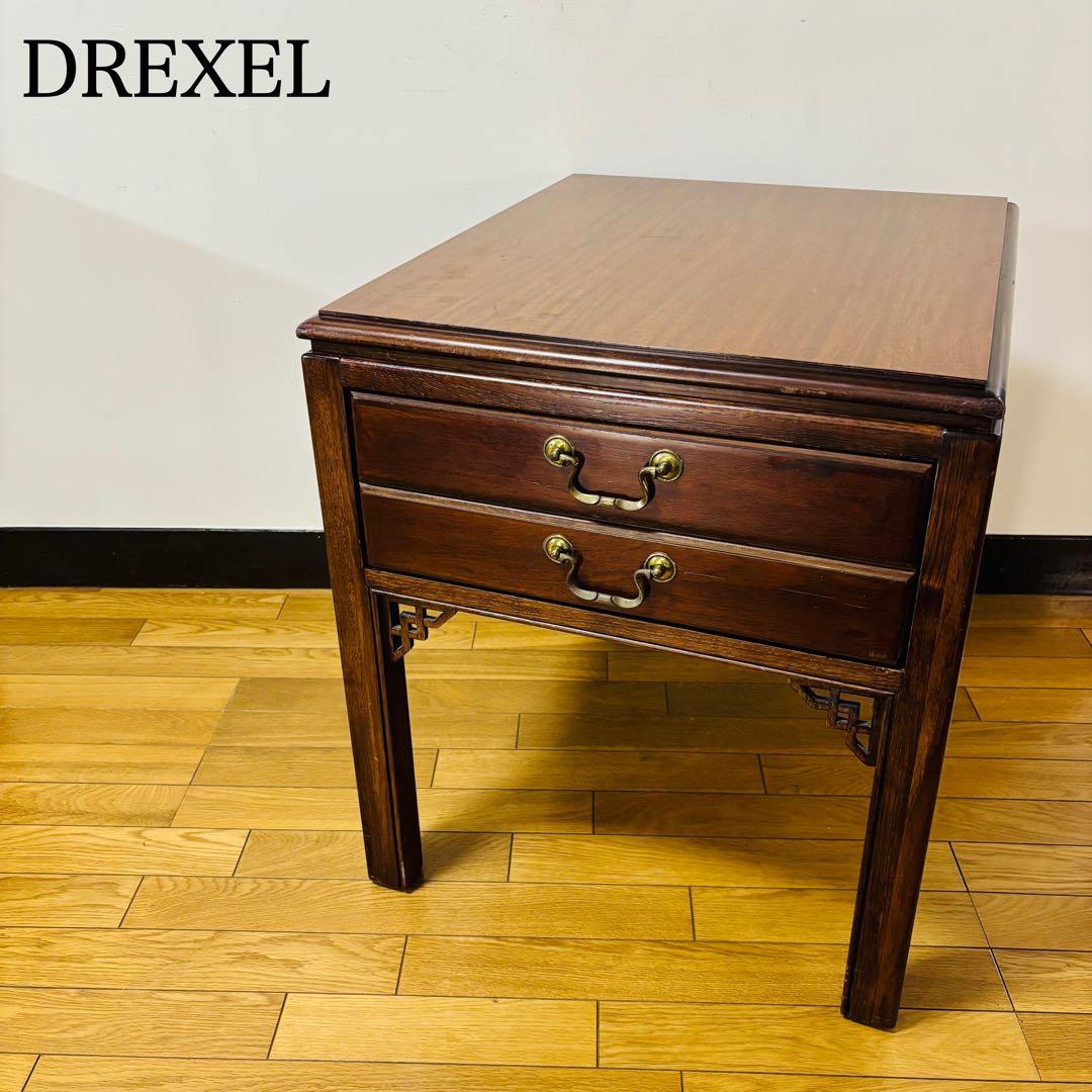 DREXEL HERITAGE Touraine　サイドテーブル　収納付き
