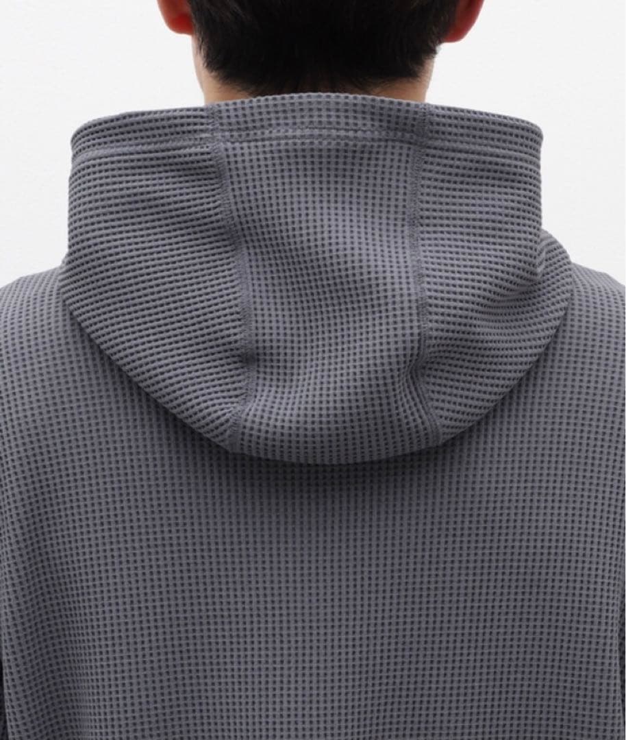 【新品】 Peak Dry Waffle Hoodie Black