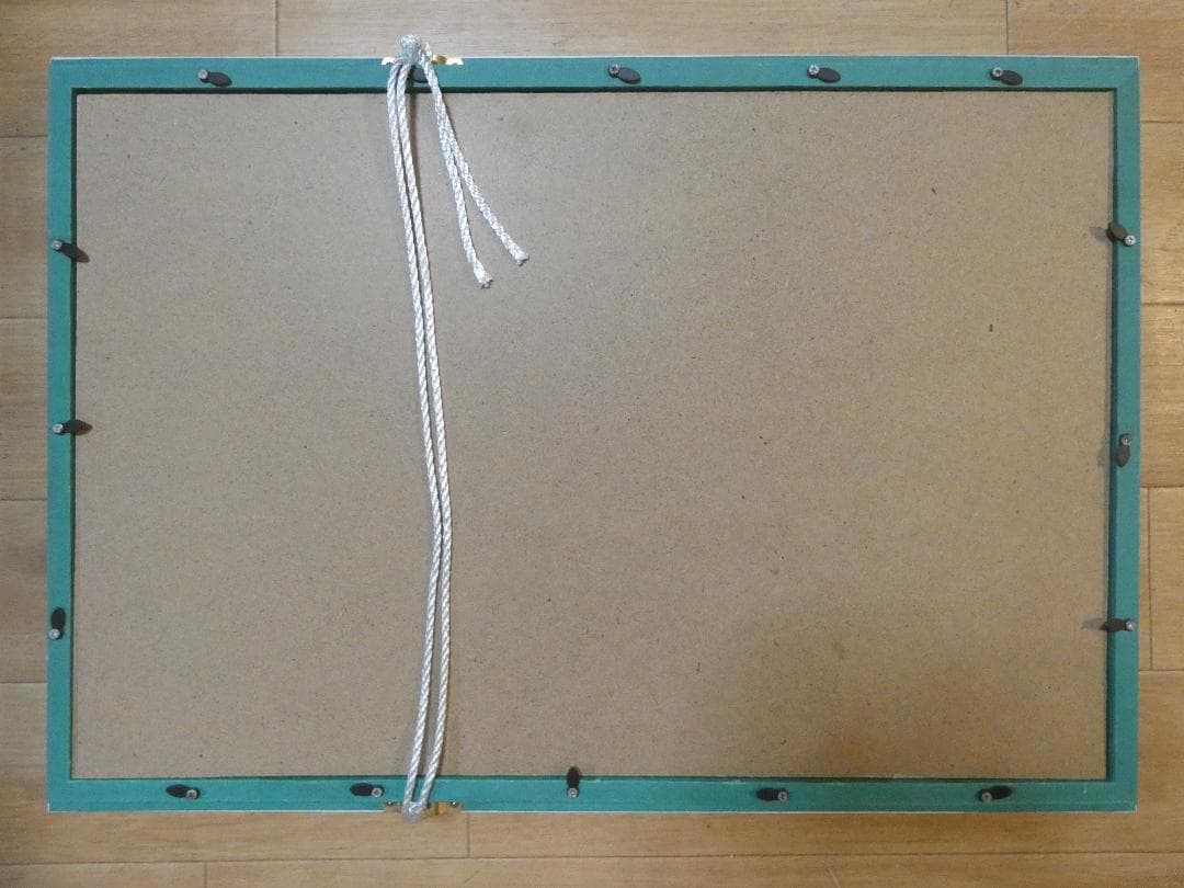 絵画 千住博 「 風景」サイン 額装済み 肉筆手描き M10