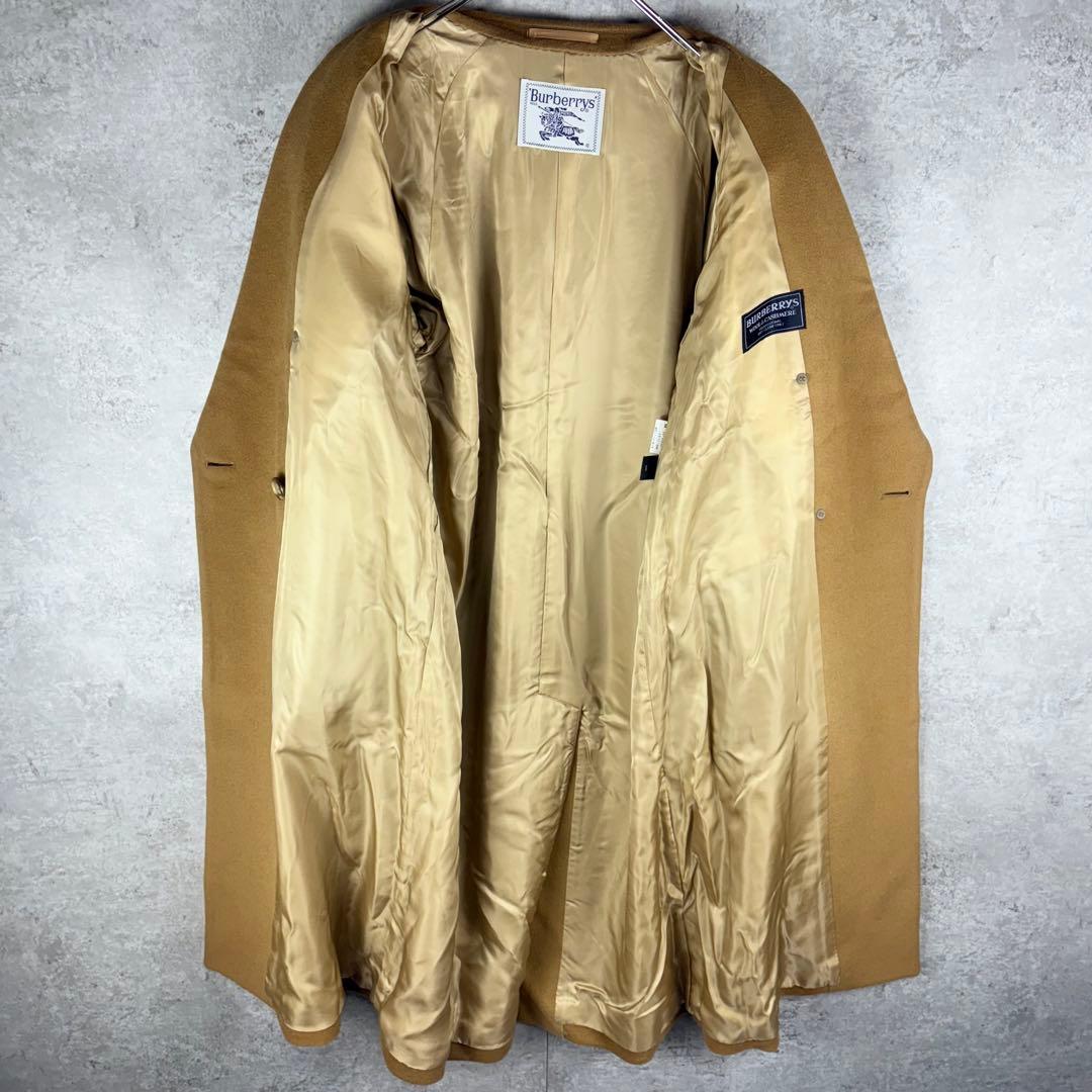 バーバリー　BURBERRY カシミヤ混　　ダブルブ　チェスター　コート　9