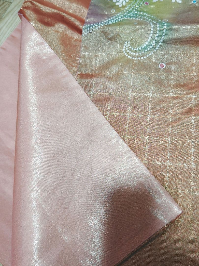 逸品 袋帯 辻ヶ花 金通 金彩 正絹 落款 帯 名品