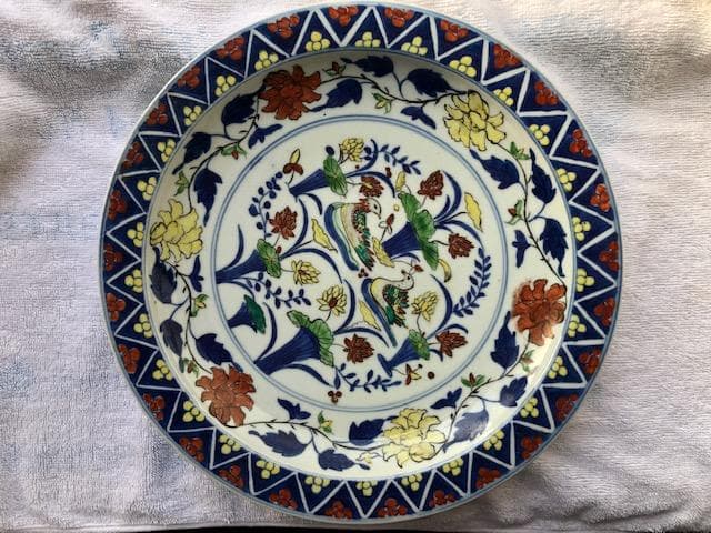 大明嘉靖年製の皿