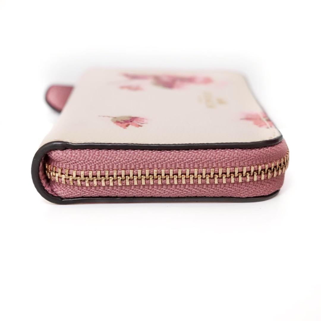 未使用級✨ COACH 花柄 ケース 小銭入れ カードケース ピンク