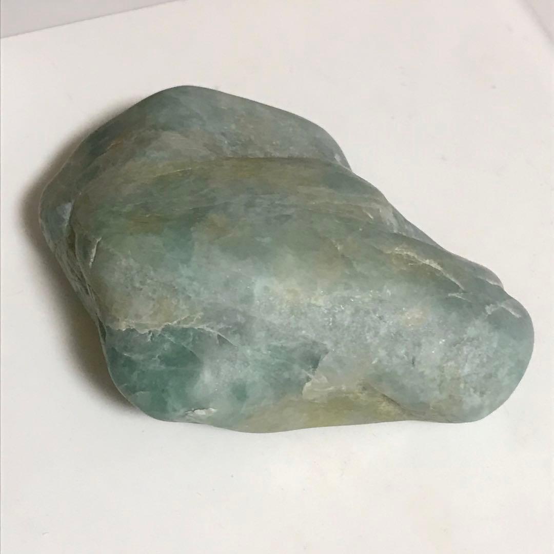 糸魚川翡翠　青　海石　199g
