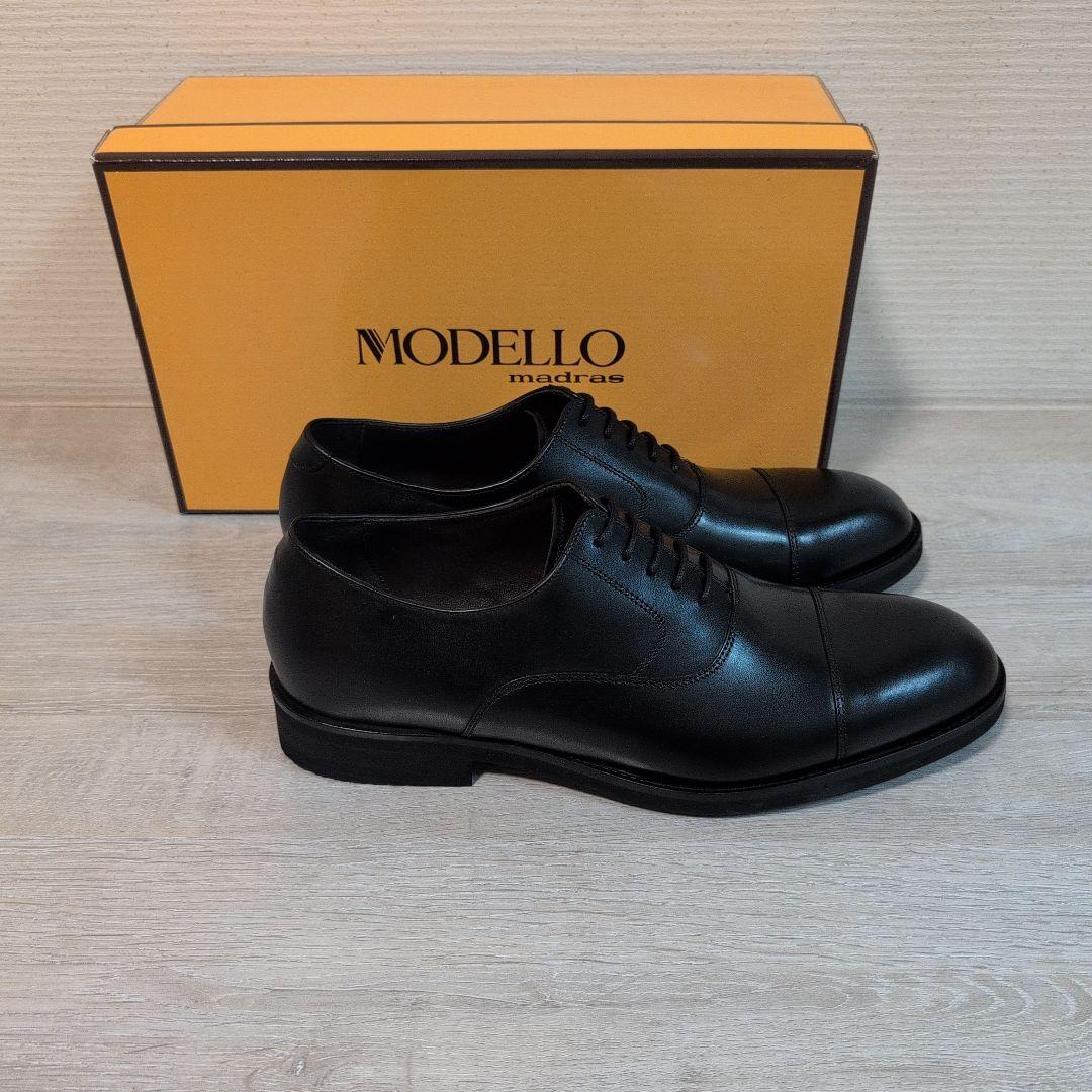 新品未使用★MODELLO ドレスシューズ DM8701 25.5cm ブラック