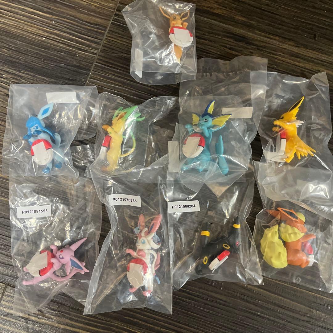 一番くじ　ポケモン　F賞 街歩きちらりんフレンズ　イーブイ コンプリート