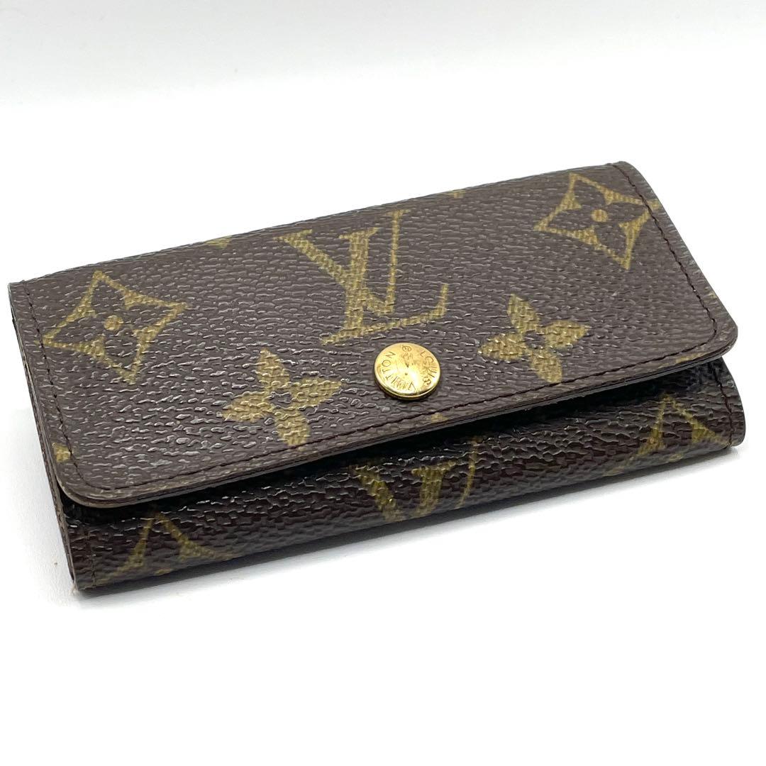 ✨極美品✨LOUIS VUITTON ミュルティクレ モノグラム 4連キーケース