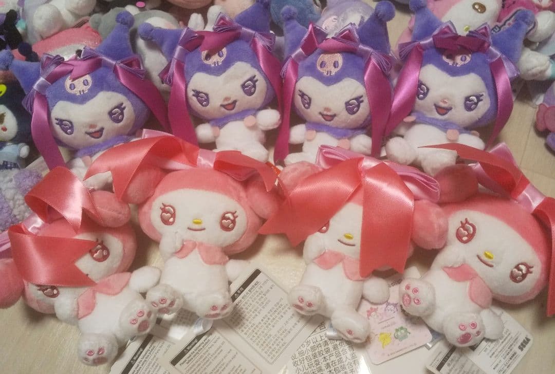 クロミ マイメロディ マスコット サンリオ ぬいぐるみ マイメロ まとめ売り