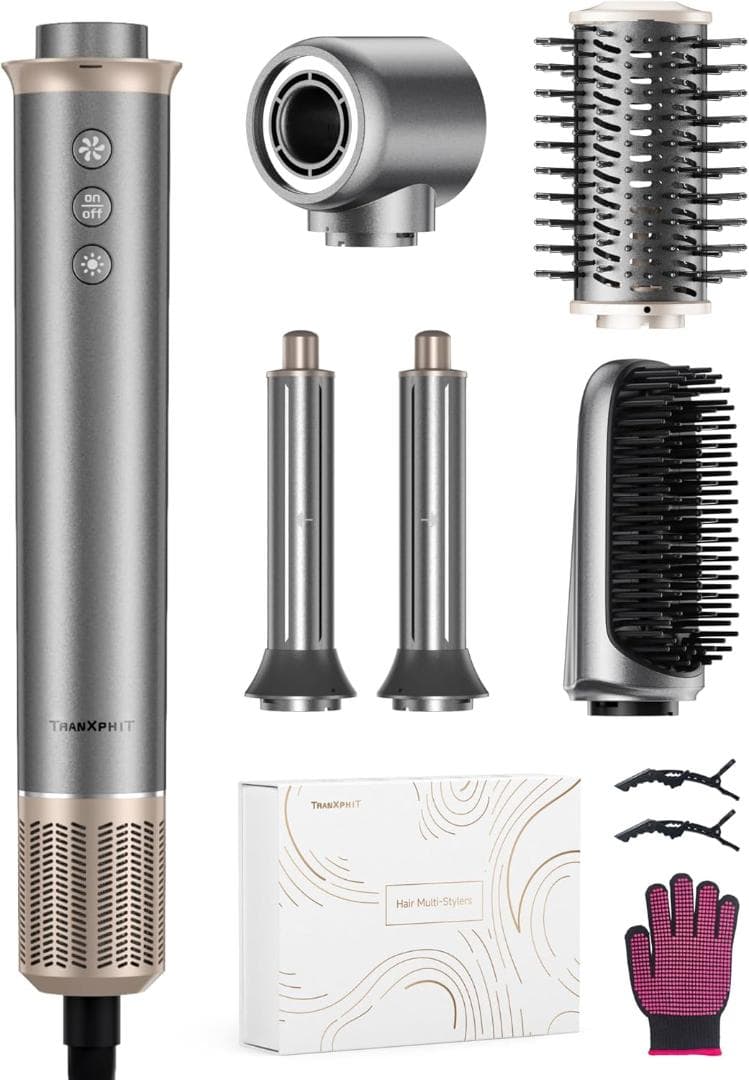 特価【未使用品】TRANXPHIT 5in1多機能ヘアスタイラー