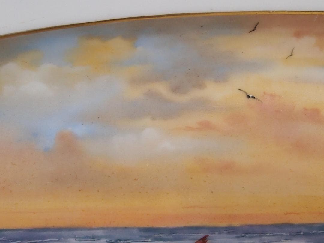 【激レア】H&C アビランド リモージュ 飾り皿/プレート フランスアンティーク