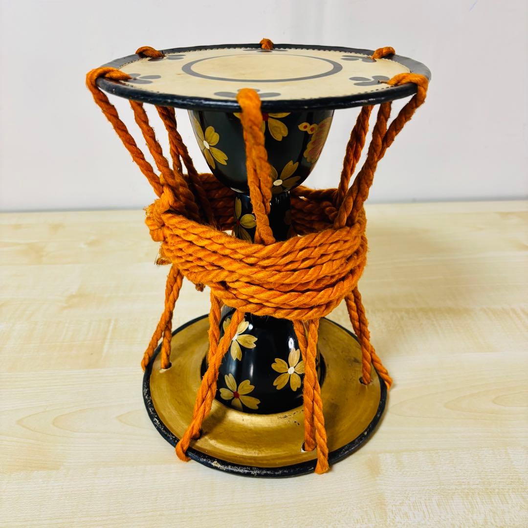 つづみ　鼓　堤太鼓　小鼓　和楽器　雅楽　能楽　古品 送料込み