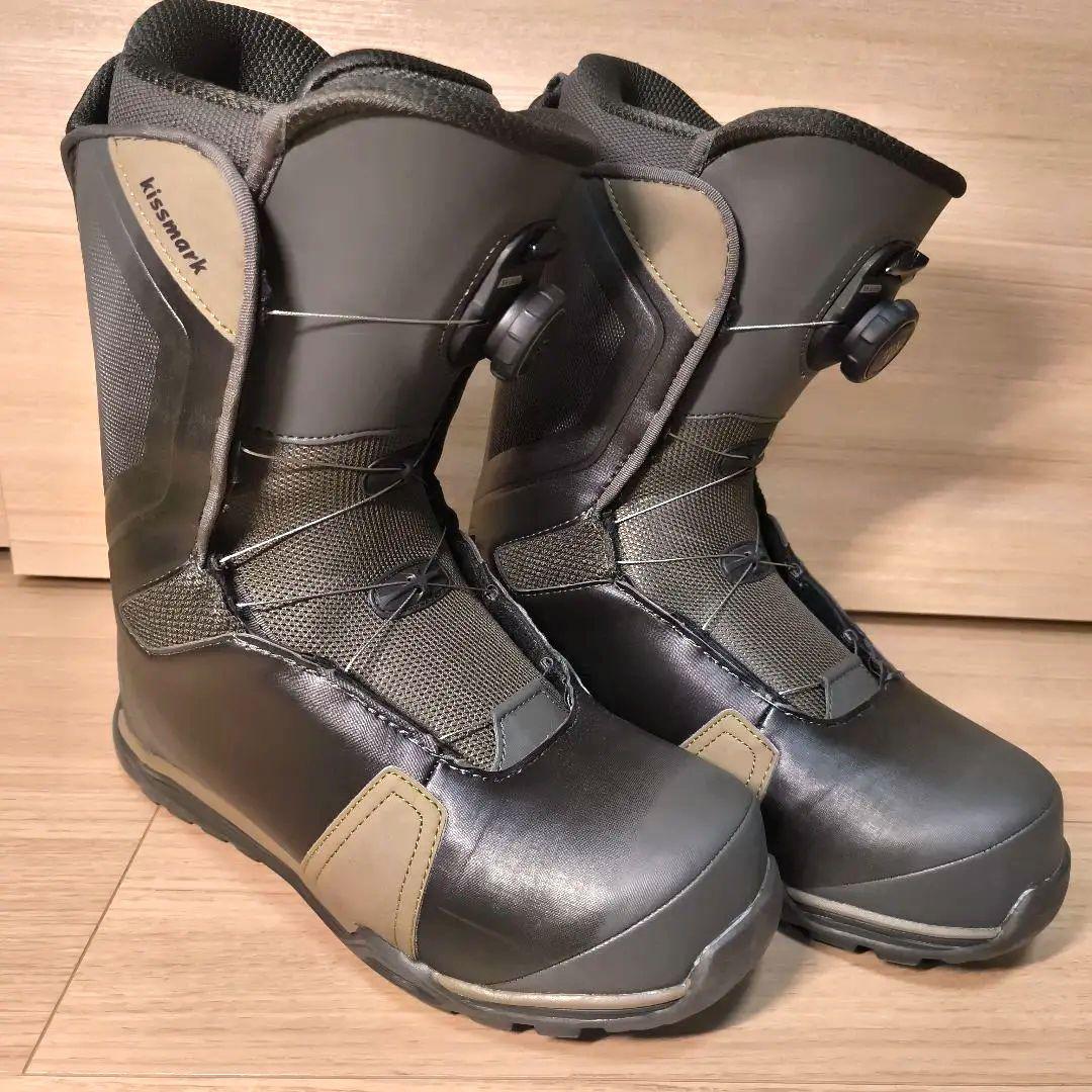 【美品】KISSMARK スノボブーツ KM EAGER BoA　ボア　27cm