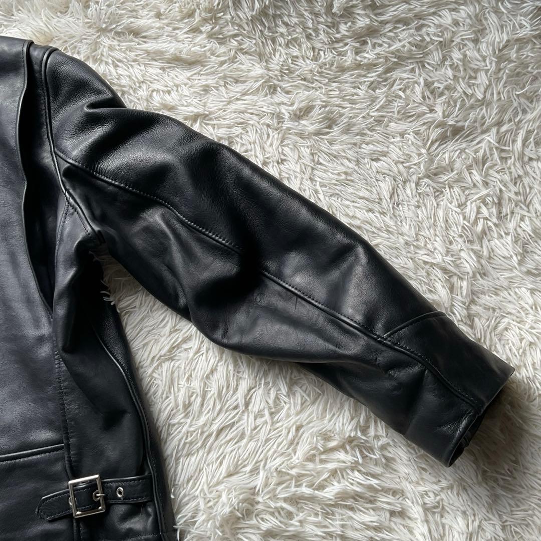美品✨schott 103US レザージャケット　シングルライダース　44 黒