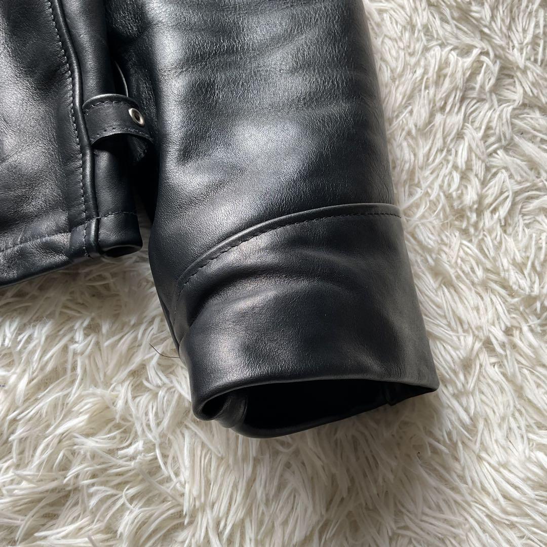 美品✨schott 103US レザージャケット　シングルライダース　44 黒