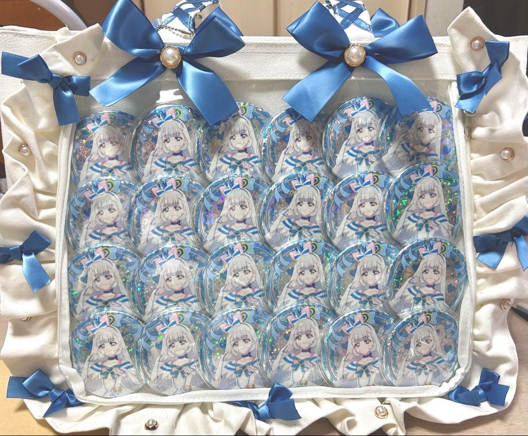 キュアニャミー ザッカマート痛バA4+缶バッジ25個+ロゼット