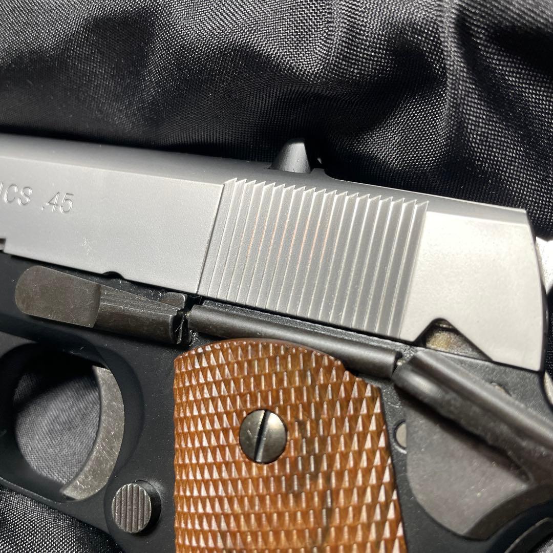 東京マルイ デトニクス45 ガスブローバック　スライドシルバー　コレクション品