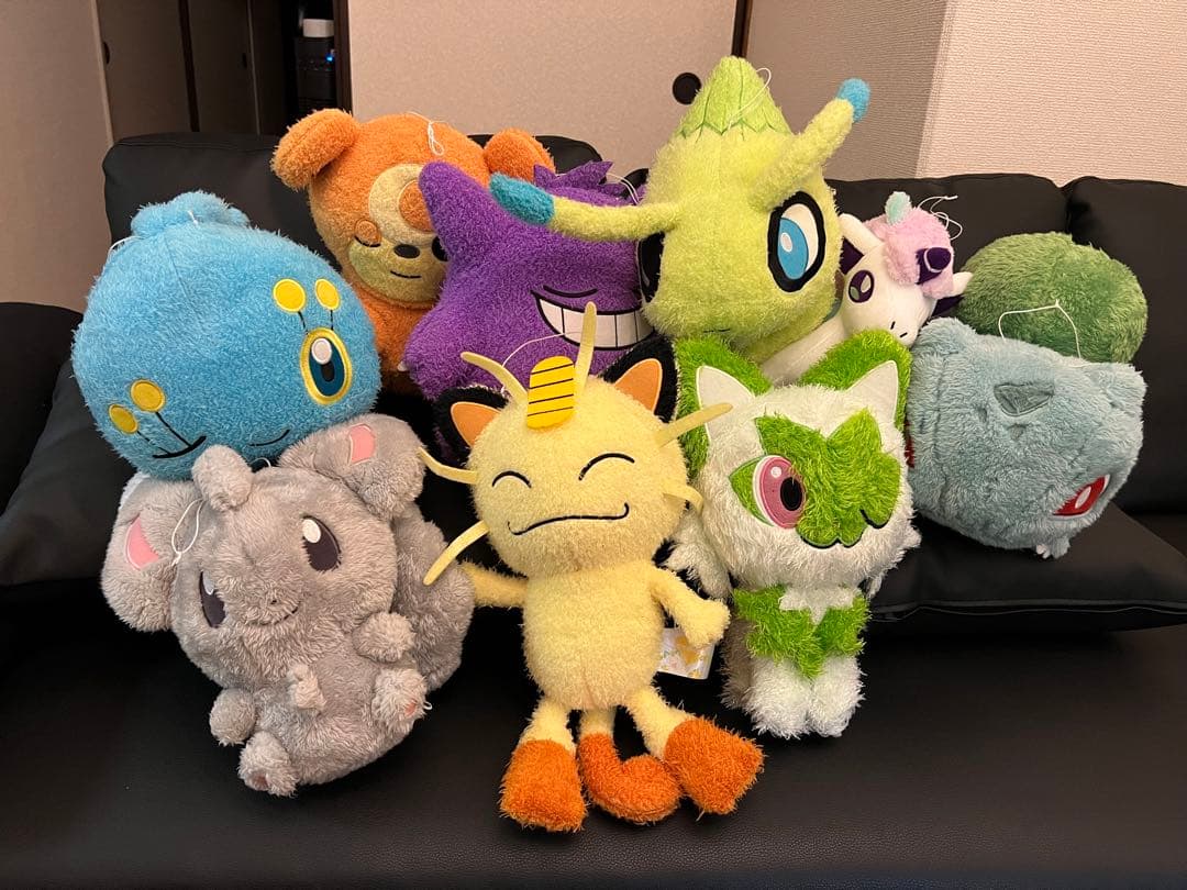 ポケットモンスターのぬいぐるみ9体セット