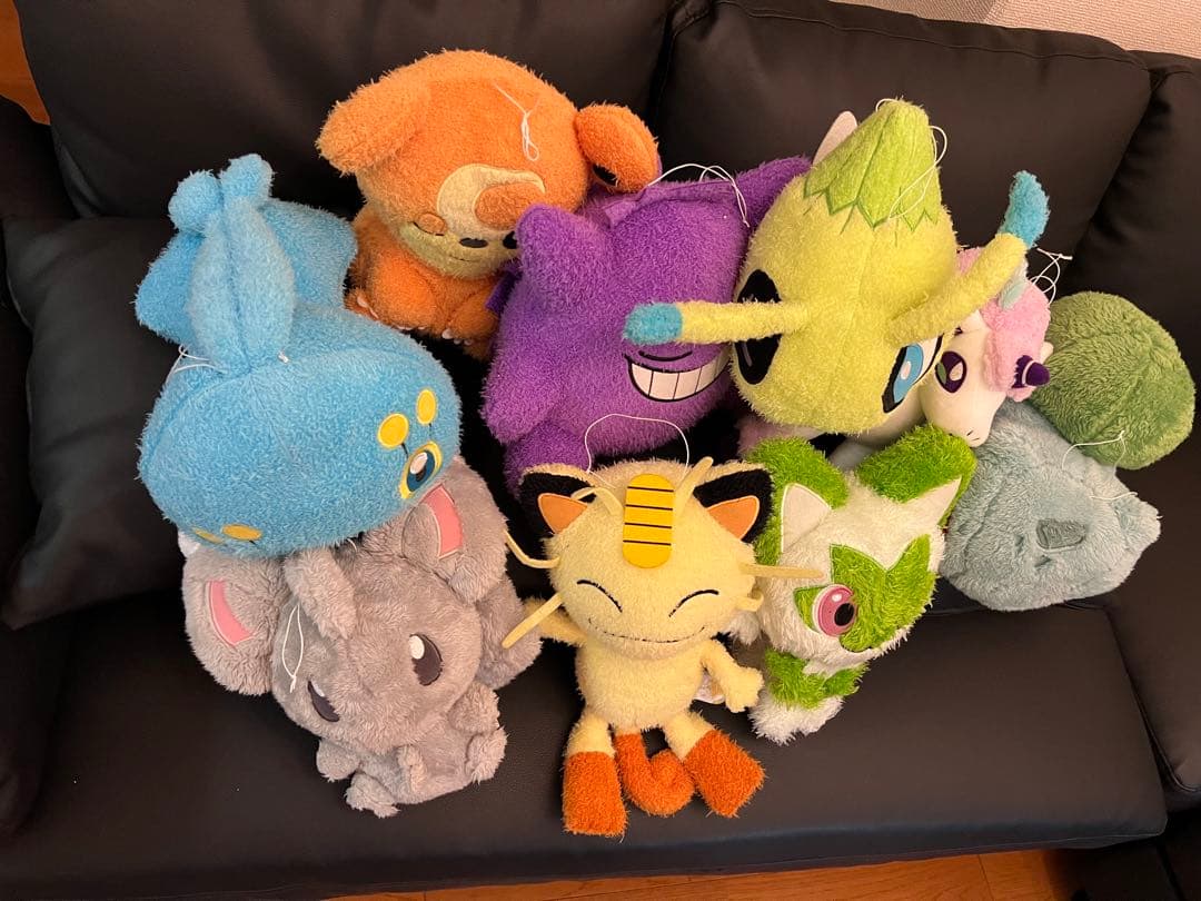 ポケットモンスターのぬいぐるみ9体セット