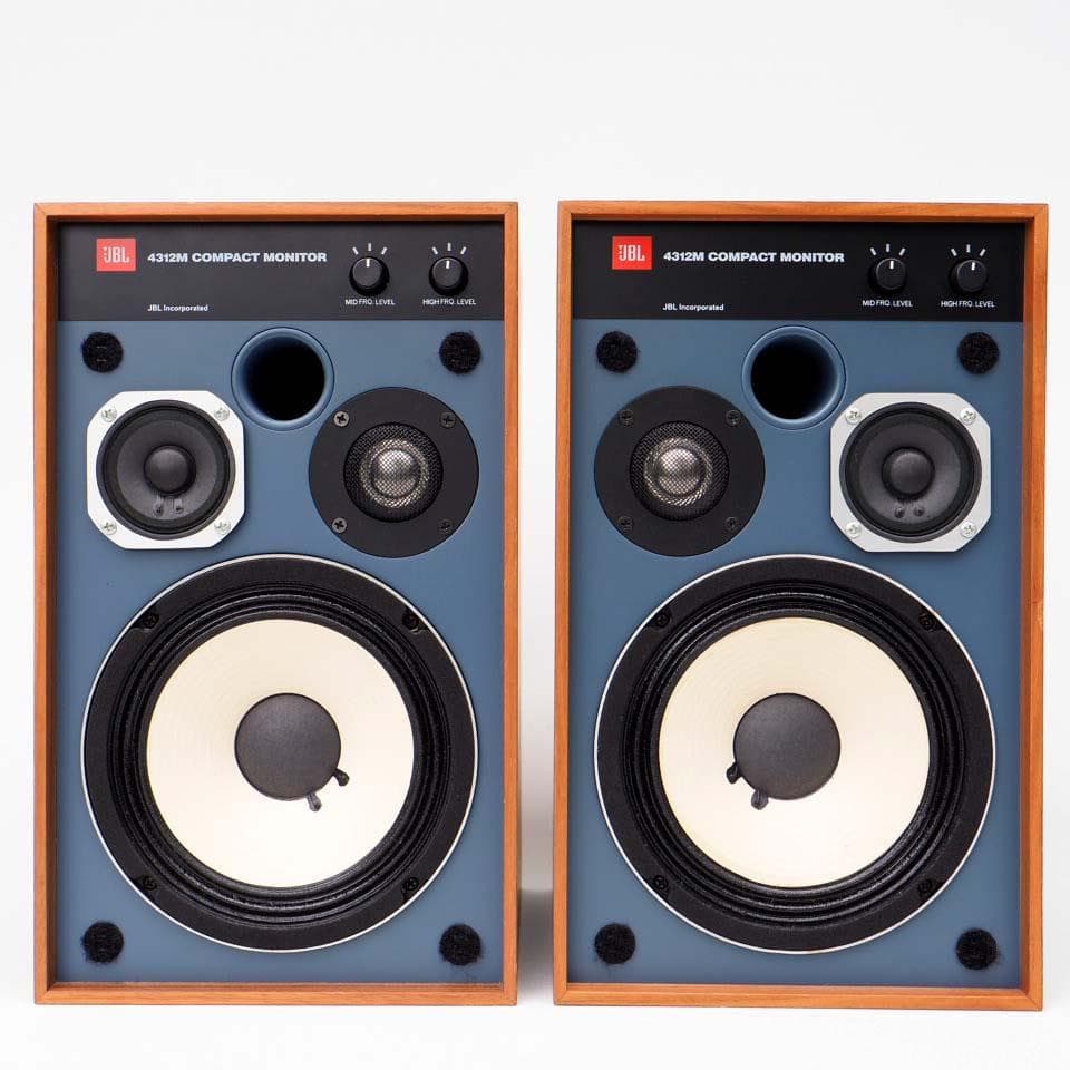 【旧モデルだけど出音・外観上々】JBL 4312M コンパクトモニター ペア