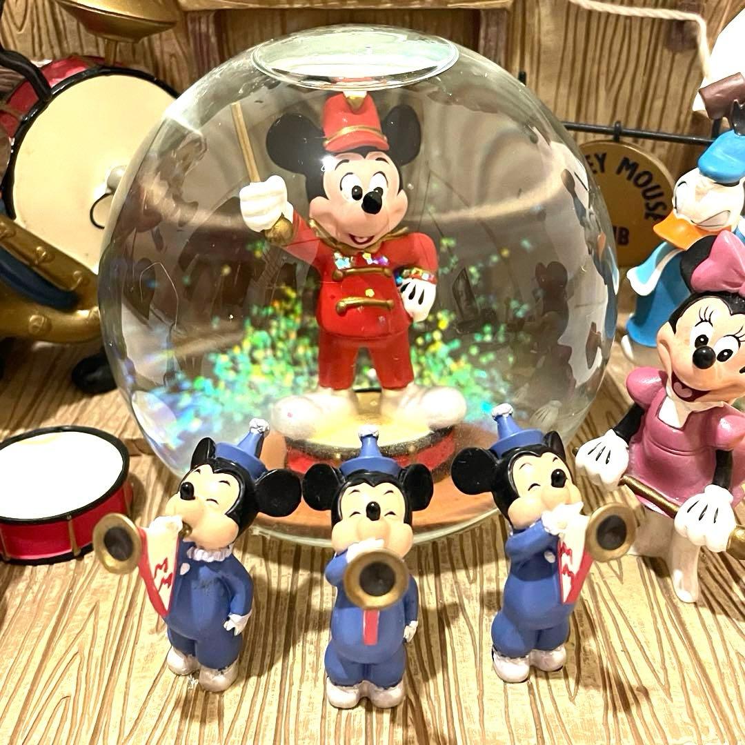 ディズニー　ミッキーマウスクラブ　スノードーム/スノーグローブ　オルゴール付き