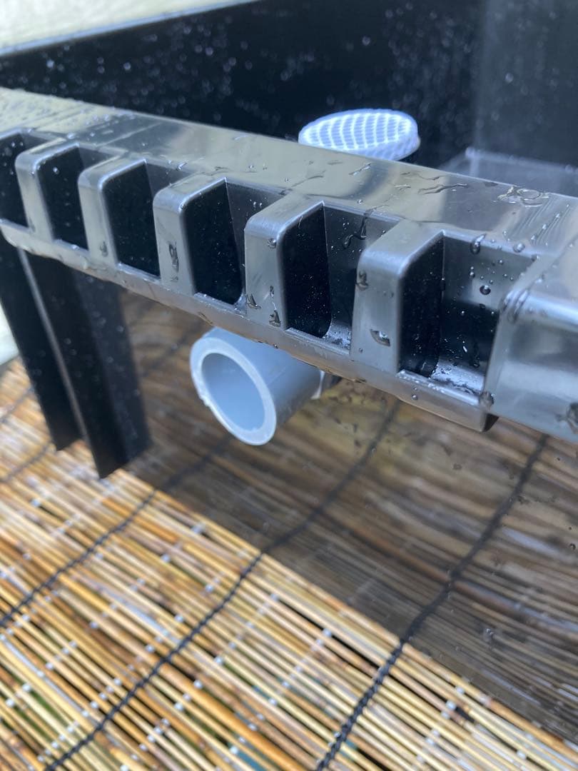 【ビオトープ】木枠➕NV22 オーバーフロー加工済み