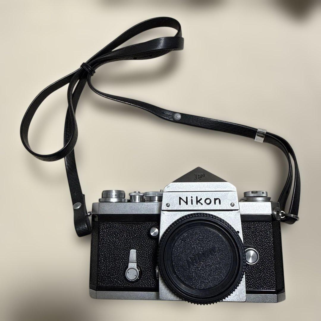 【美品】 Nikon F アイレベル シルバー 前期 富士山 640万台