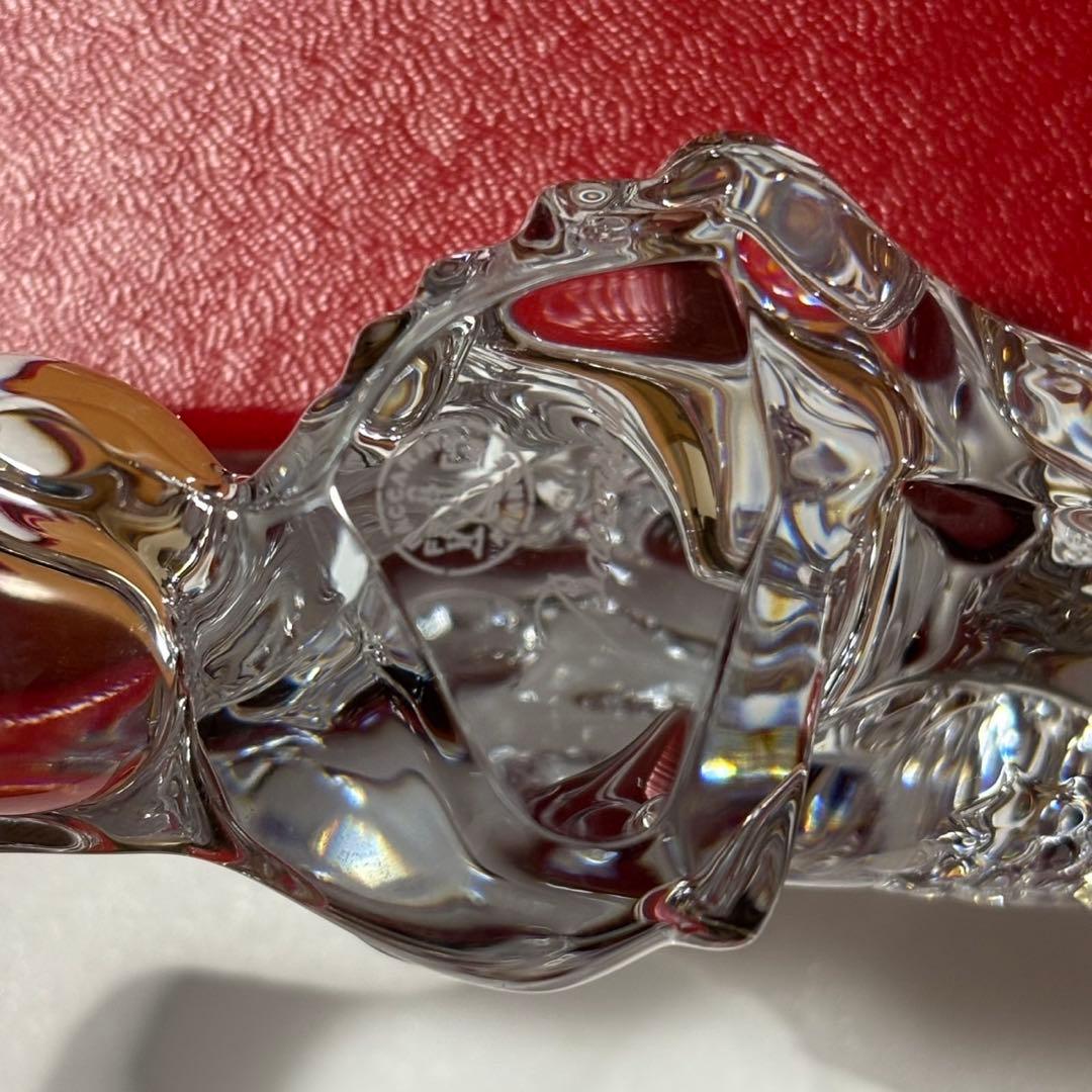 バカラ ドラゴン 龍 手に玉 十二支 辰 フィギュリン オブジェ 干支 箱入