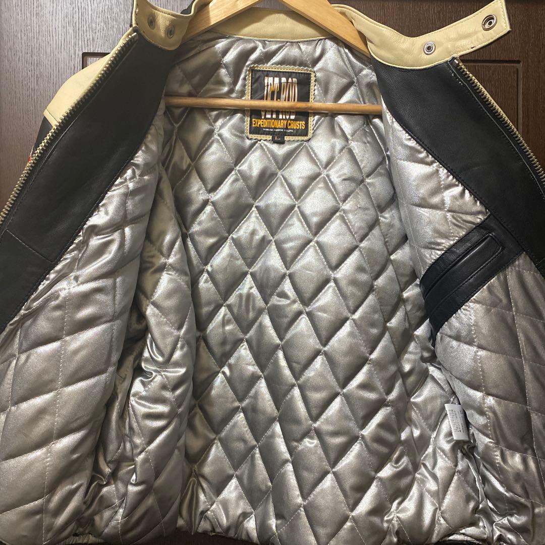 ヤマハ (YAMAHA ) Jet Rod レザー　ライダースジャケット　L