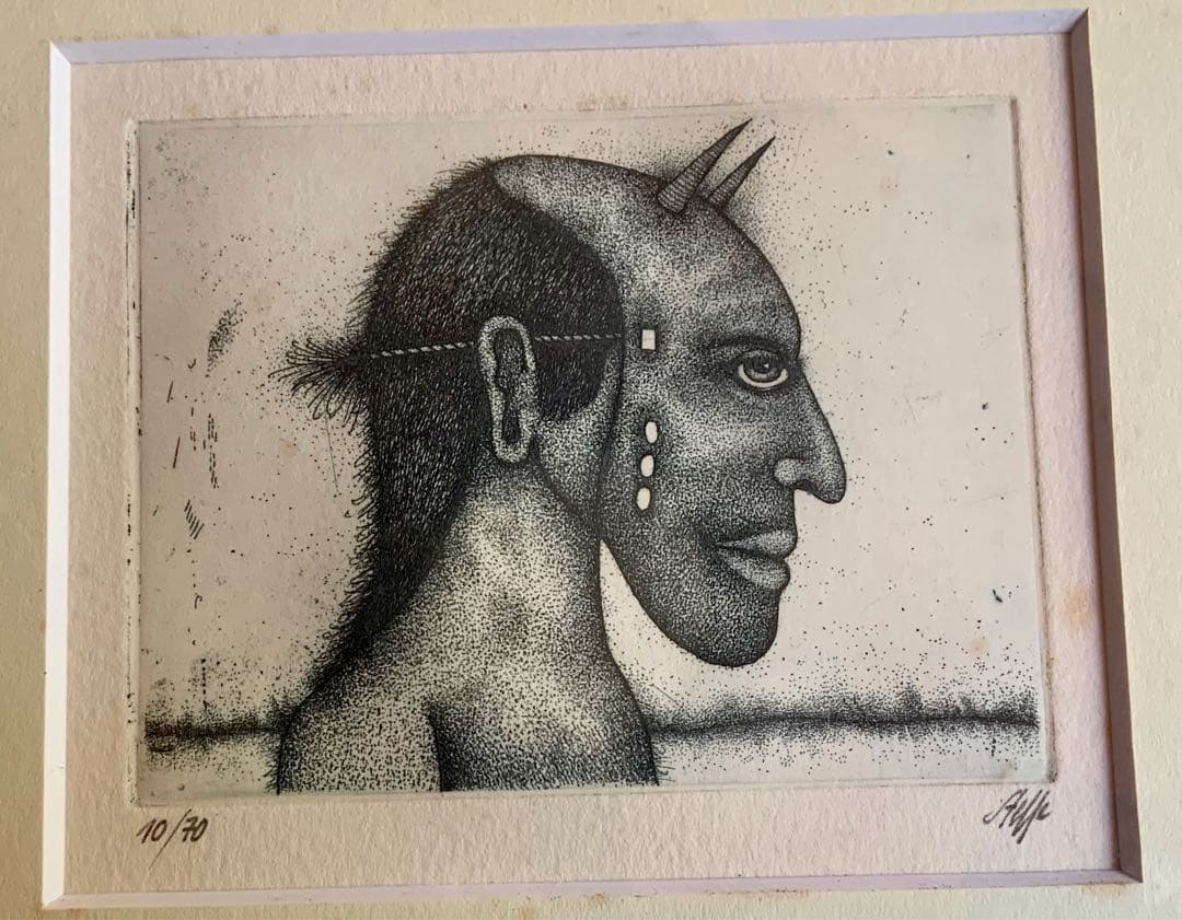 Gerald Steffe スウェーデンの絵画　文化人類学　アフリカ