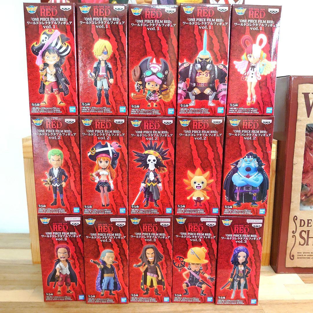 ワンピース ワールドコレクタブルフィギュア ONE PIECE フィルム レッド