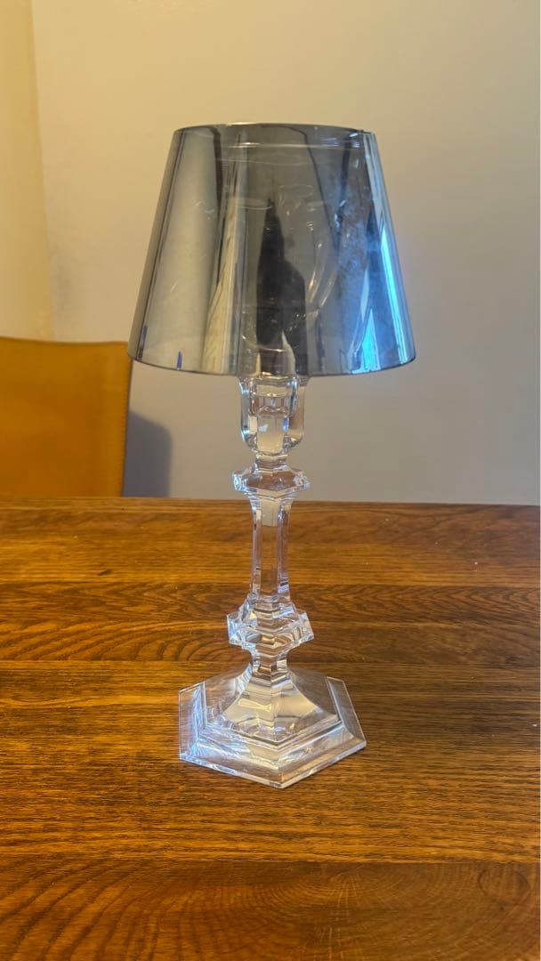 【美品】Baccarat バカラ アワファイヤー キャンドルスタンド シルバー