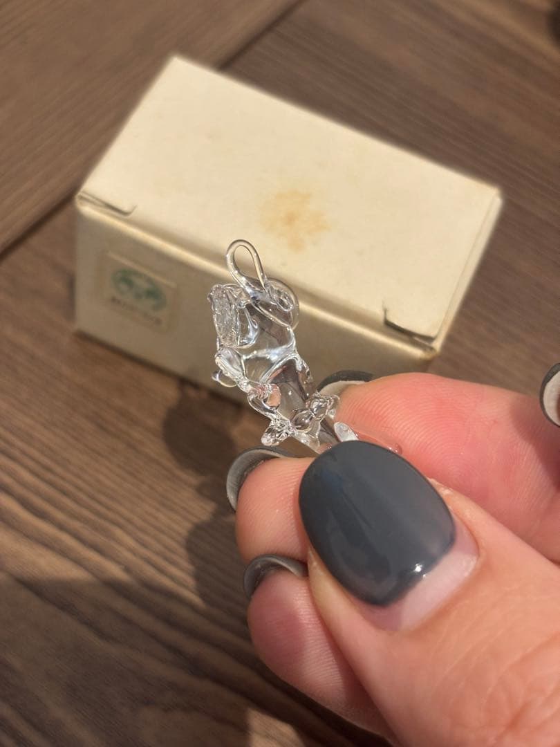 【希少・当時物】昭和レトロ ディズニー ミニーマウス ネックレス トップ 箱付