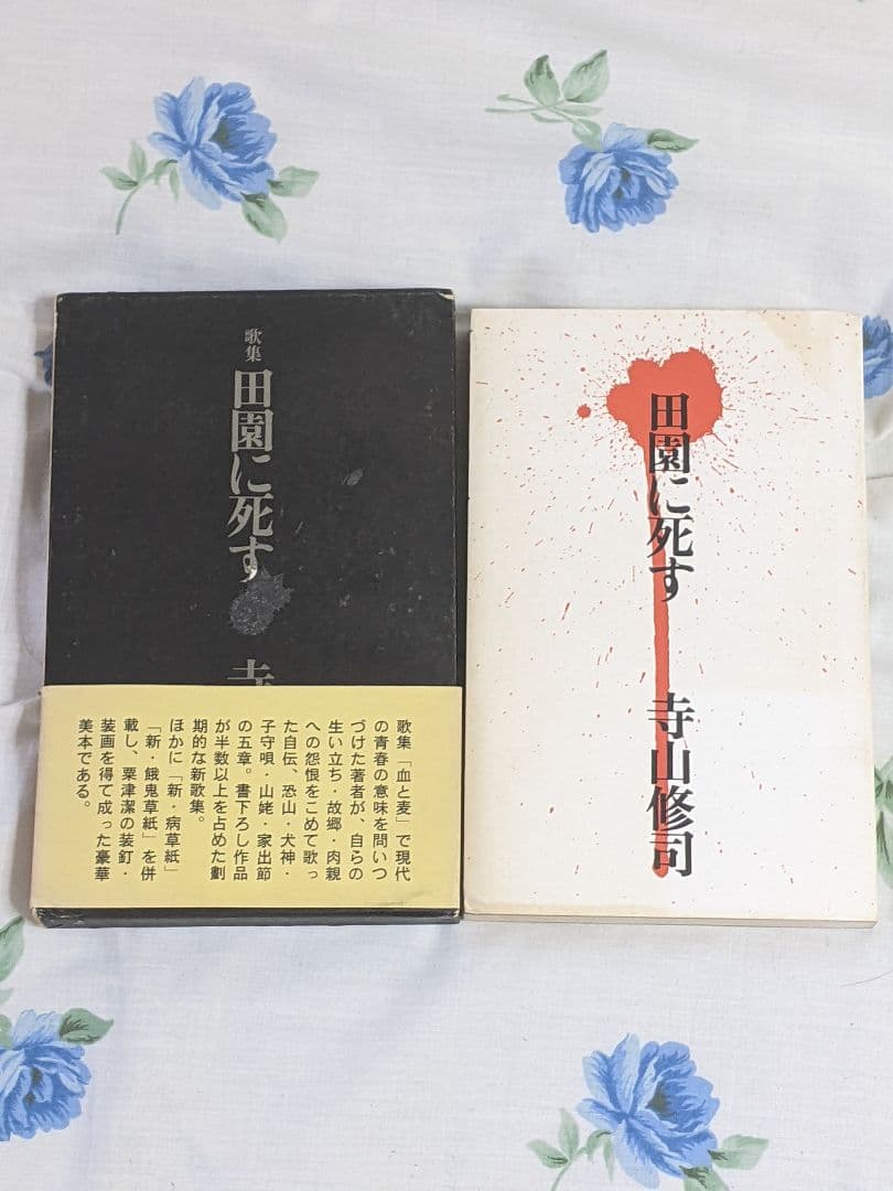 よ*だ様 寺山修司 第3歌集「 田園に死す 」初版 箱 帯付き