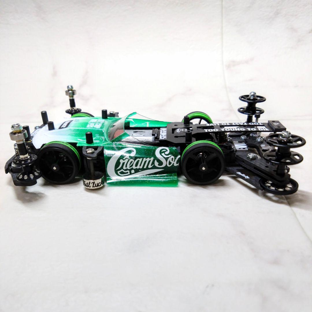 ミニ四駆　完成品　ラウディーブル　ROWDY BULL MSシャーシ