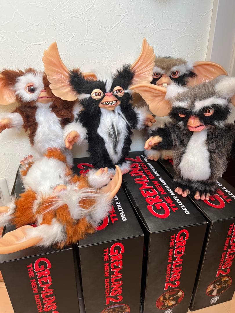 グレムリン2 プロップレプリカ　ギズモ　モホーク　ジョージ　レニー　ダフィ