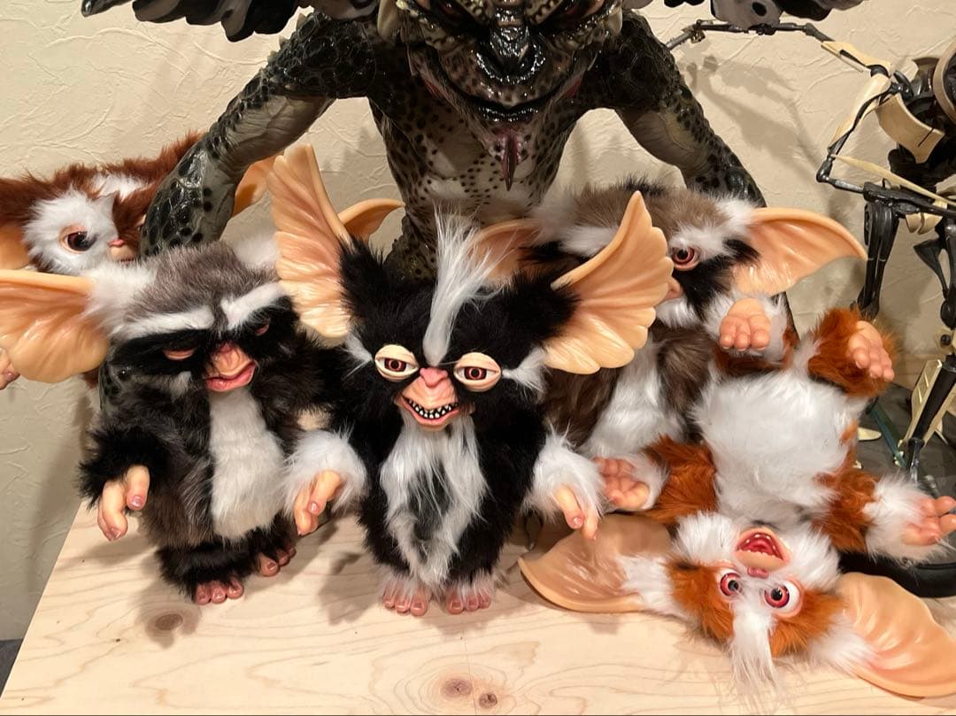 グレムリン2 プロップレプリカ　ギズモ　モホーク　ジョージ　レニー　ダフィ