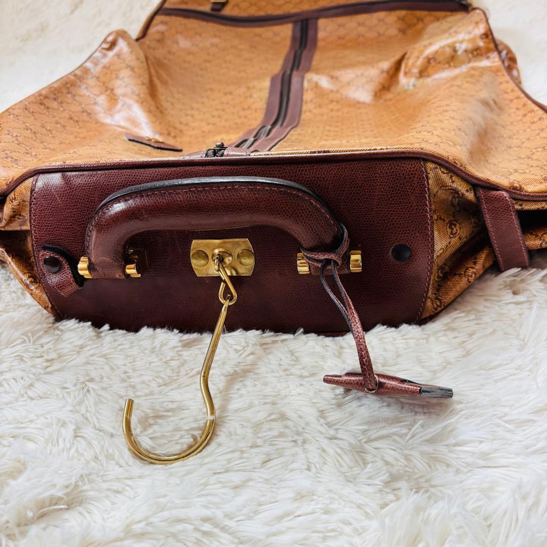 希少　モラビト　ガーメントケース　総柄　スーツケース　トランク　出張　ハンガー