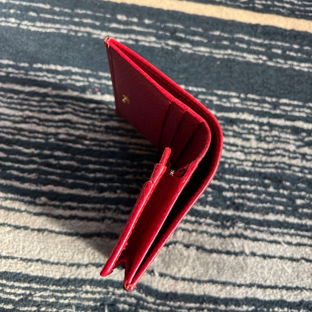 GUCCI グッチ　ミニウォレット　二つ折り　コンパクト　コンパクト財布