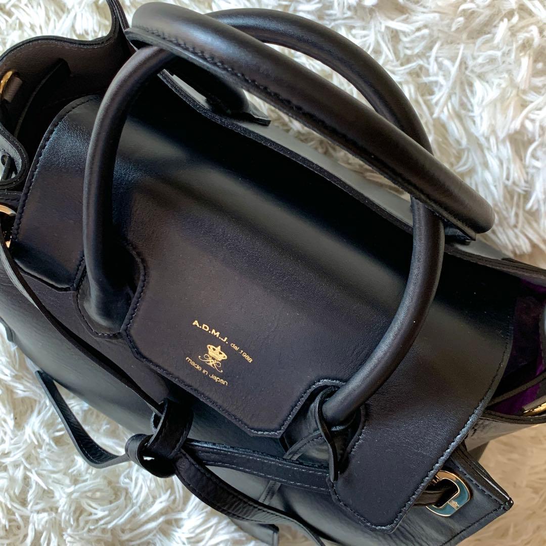 チ*0様 美品✨ADMJ コンクルージョン 2way ショルダーバック ハンドバ