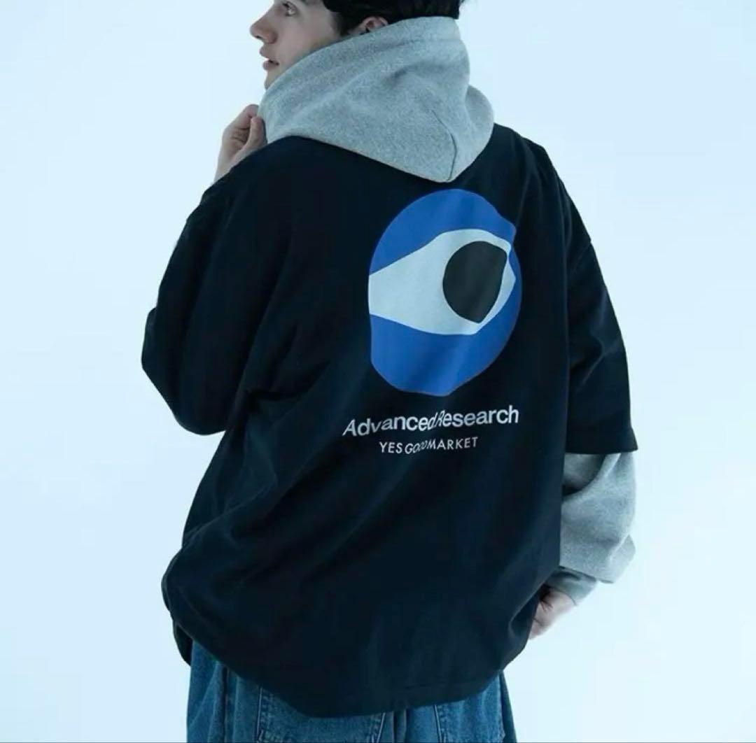 YGM×Advanced.Research Tシャツ　ネイビー　Mサイズ