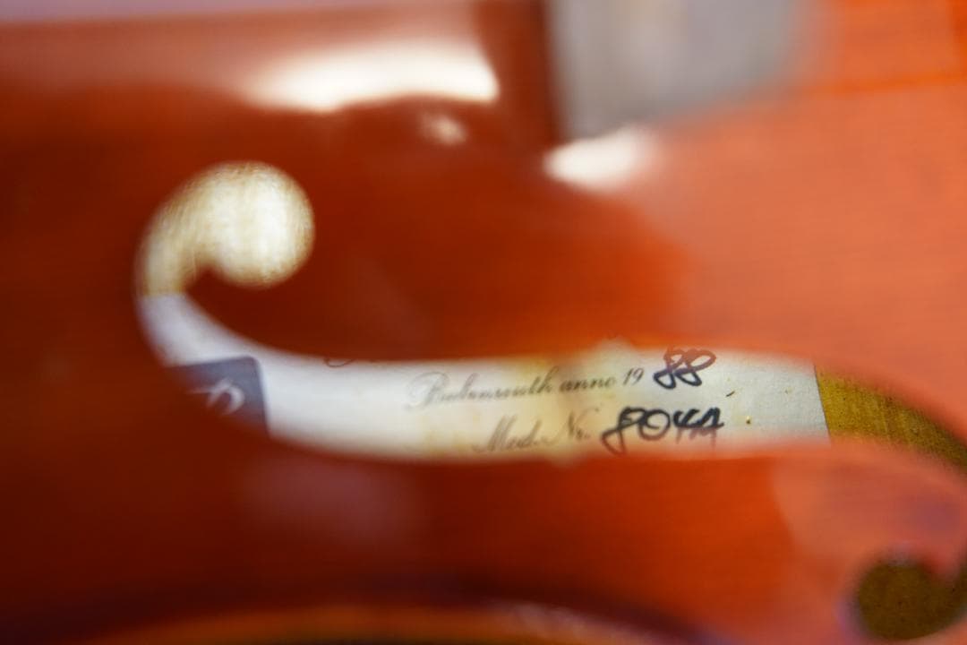 【美品】ローデリヒ・ペゾルト　バイオリン Paesold 804 4/4　☆5